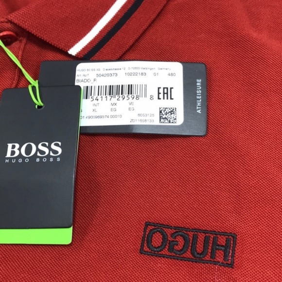 HUGO Reverse logo polo shirt - Picture 5 of 7